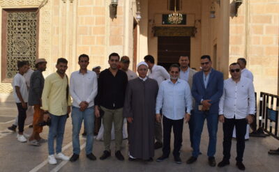 وكيل أوقاف الغربية يستقبل الدكتور عبد الرحيم علي بالسيد البدوي