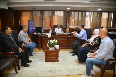 4 اجتماعات متتالية لمناقشة مستجدات ونسب تنفيذ المشروعات الجاري تنفيذها بالغربية