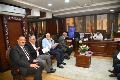 أعضاء مجلسي النواب والشيوخ في ضيافة محافظ الغربية